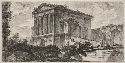 Tempio di Clitumno tra Foligno e Spoletti