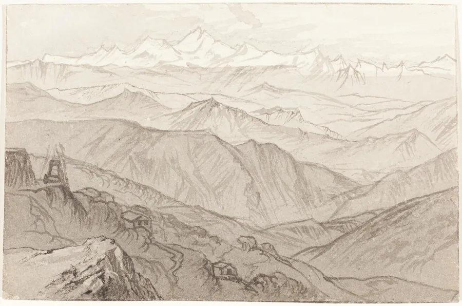 Mount Kinchinjunga (All Things Fair) by Edward Lear