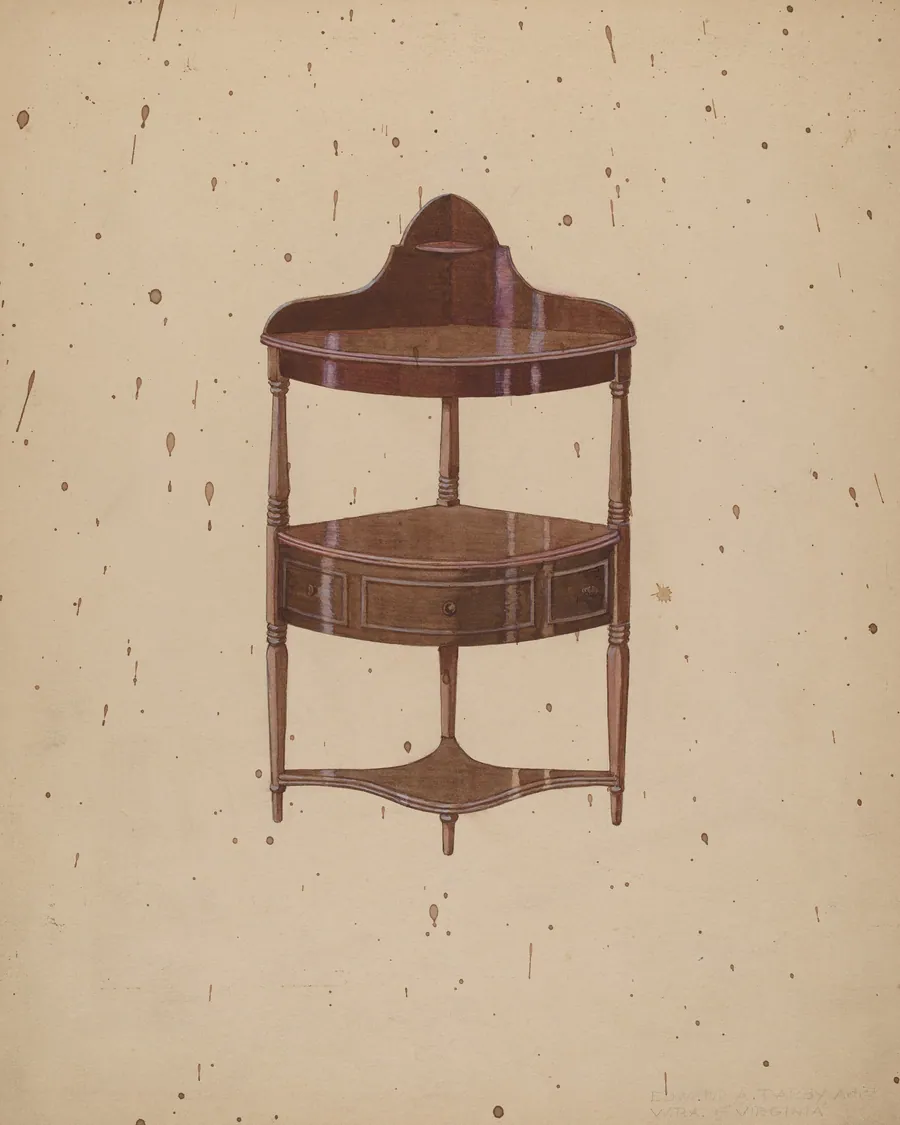Wash-stand by Edward A. Darby