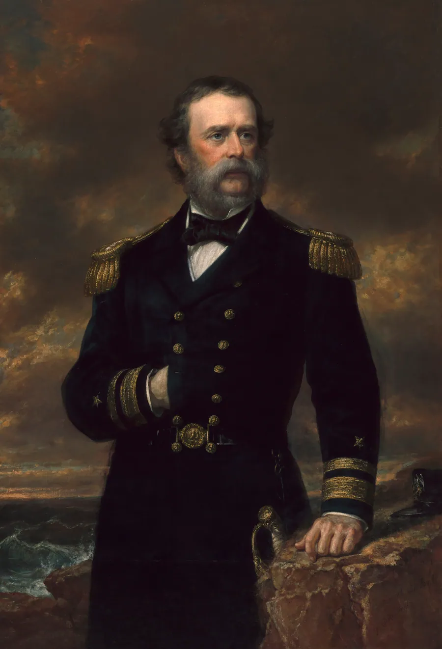 Samuel Francis Du Pont by Daniel Huntington, 14 Oct 1816 - 18 Apr 1906