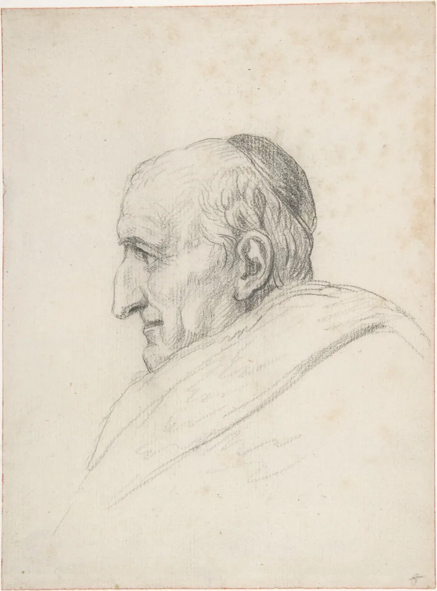 The Cardinal Pacca by Jacques Louis David