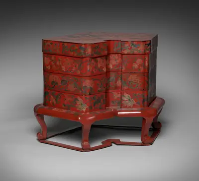Tiered Food Box with Stand