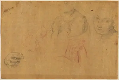 Sketches of Heads and Hands