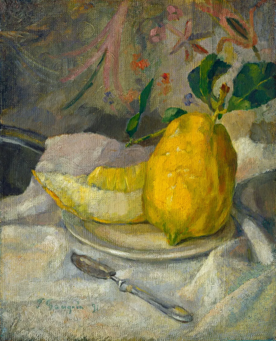 Melon and Lemon by French 19th Century