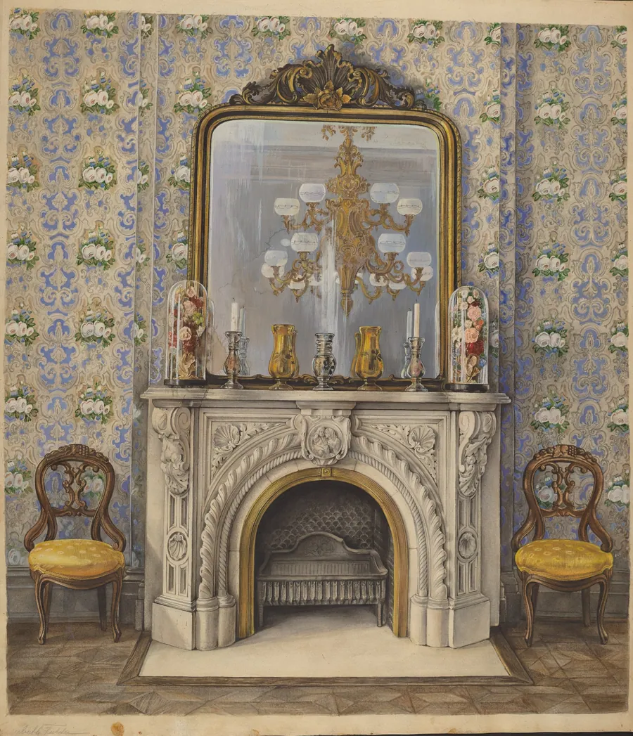 Portion of a Drawing Room by Elisabeth Fulda