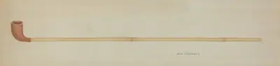 Shaker Clay Pipe