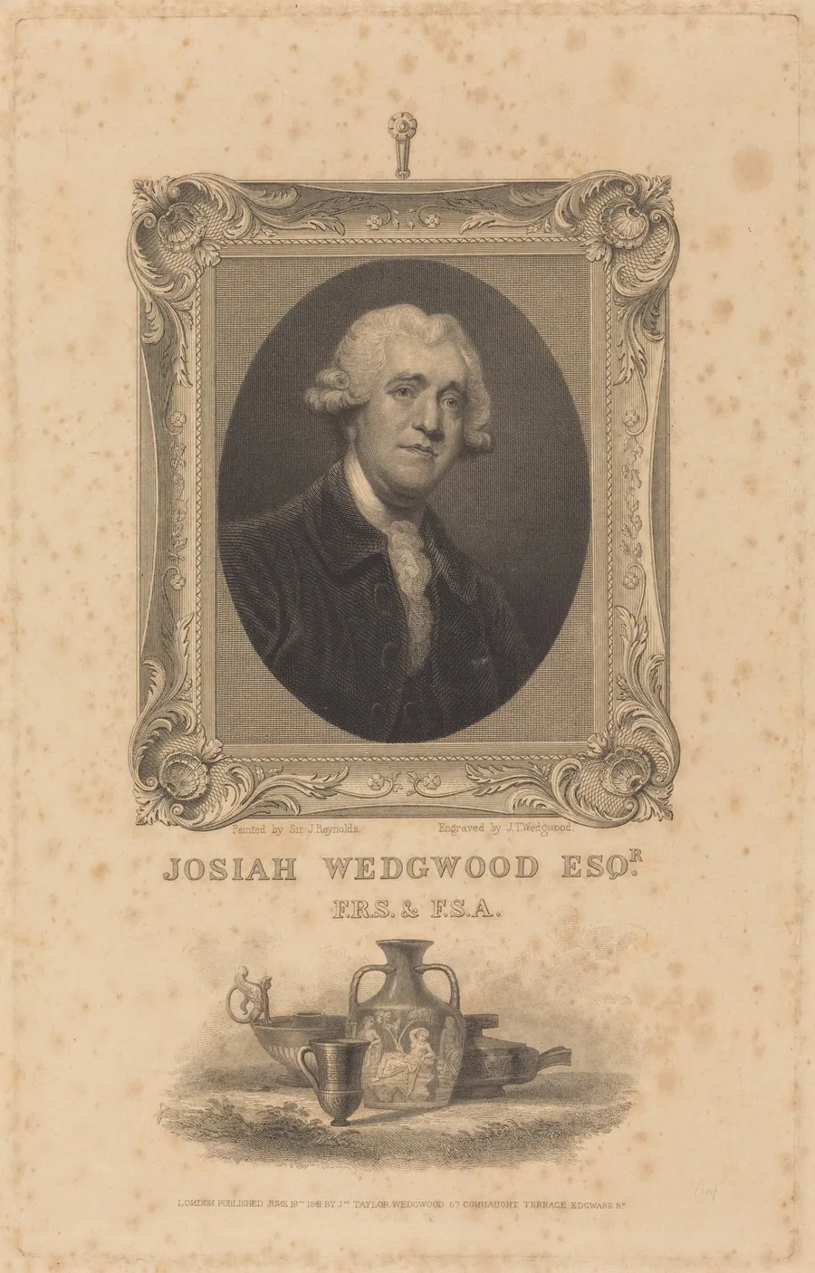 Josiah Wedgewood, Esq. by John Taylor Wedgwood