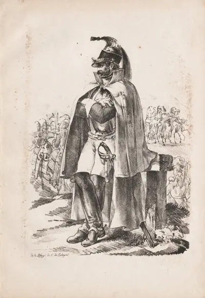 Military Costumes: Cavalry Man