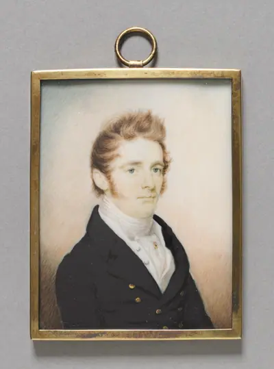 Portrait of a Man with a Cleft Lip