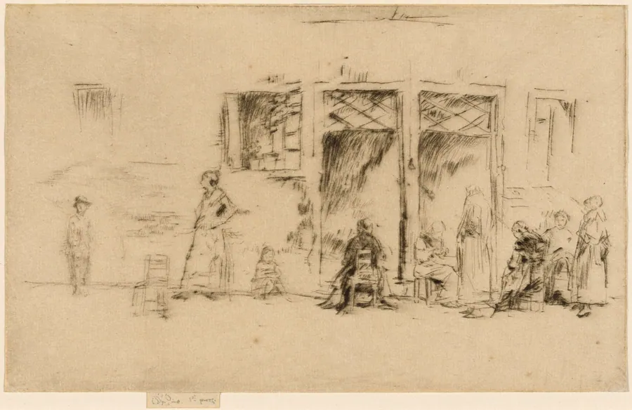 Old Women by James McNeill Whistler