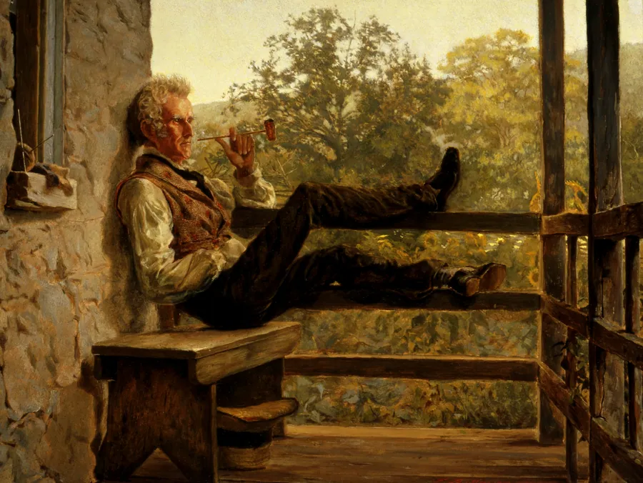 Independence (Squire Jack Porter) by Frank Blackwell Mayer, born Baltimore, MD 1827-died Annapolis, MD 1899