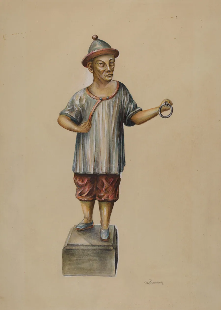 Hitching Post by Charles Bowman