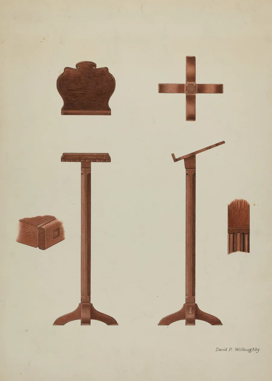 Lectern (Reading Stand) by David P Willoughby