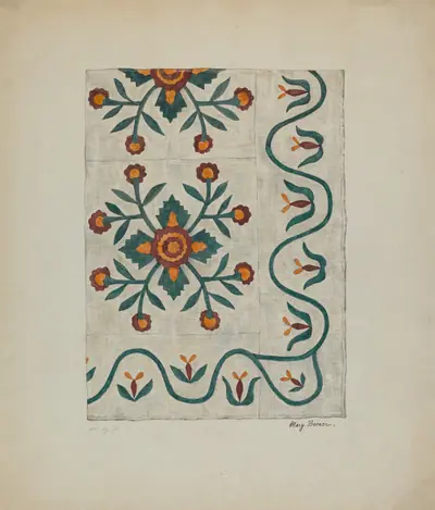 Applique Bedspread