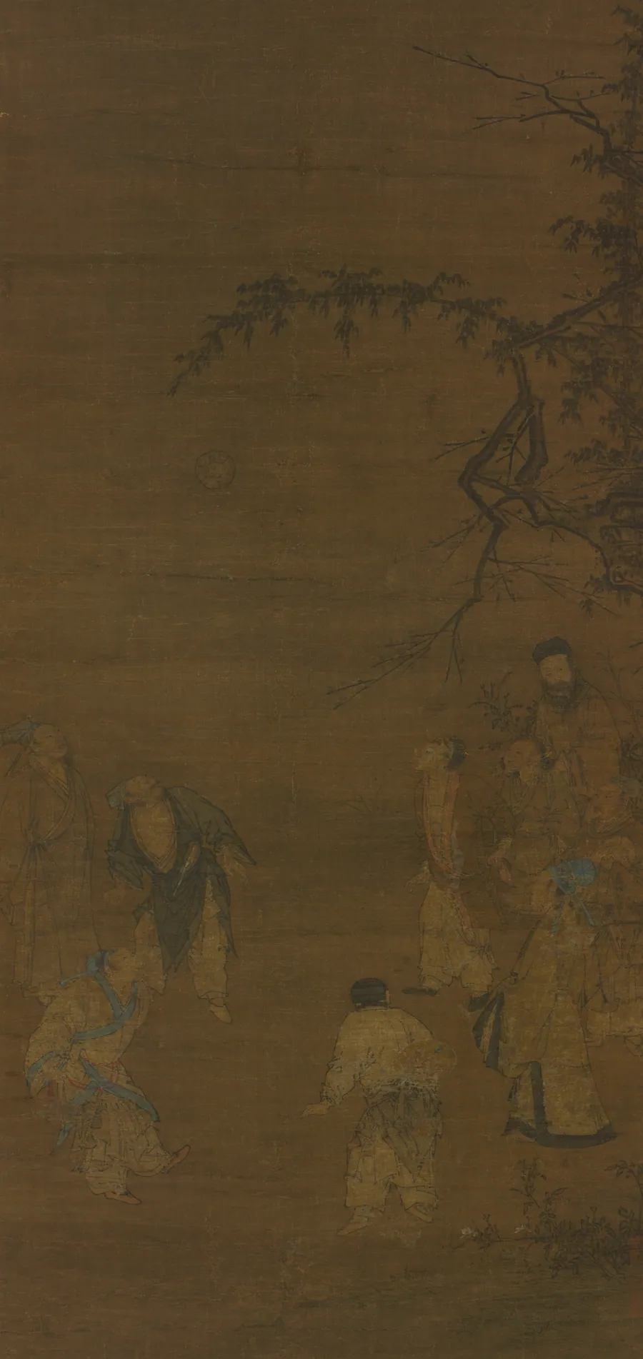 The Football Players by Ma Yuan