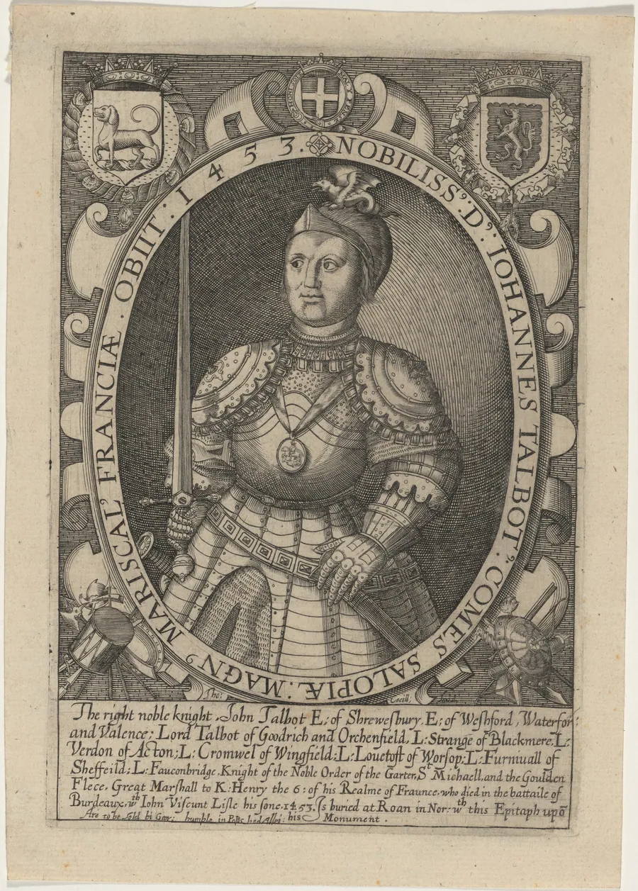 John Talbot, First Earl of Shrewsbury by Thomas Cecil