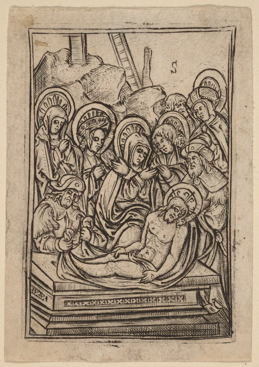 The Entombment by Master S