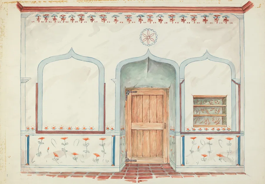 Wall Painting by Geoffrey Holt