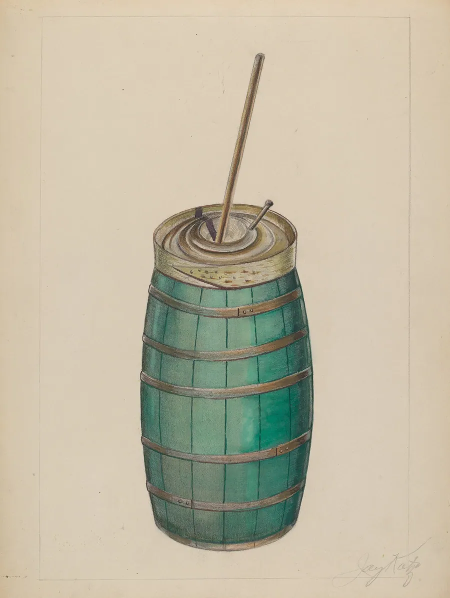 Butter Churn by Jay Katz