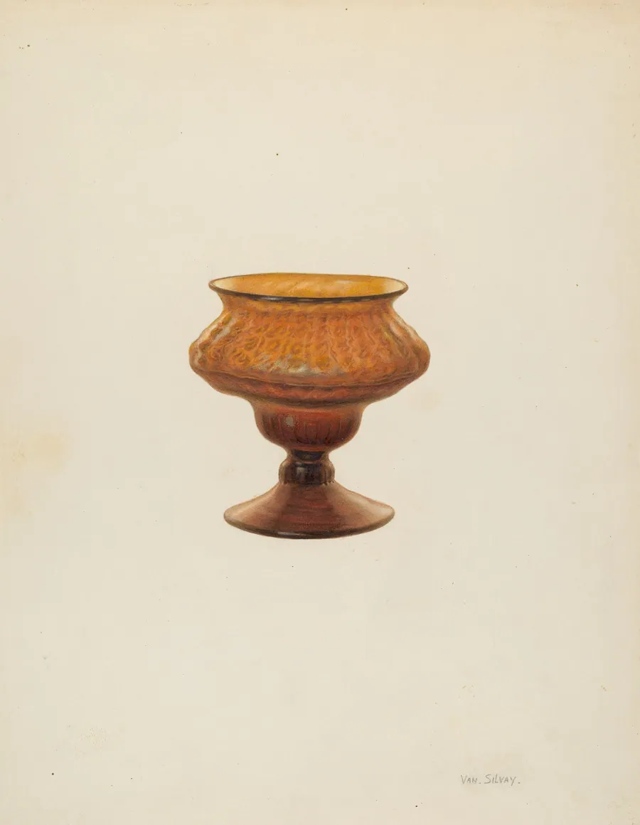 Salt Cup by Van Silvay