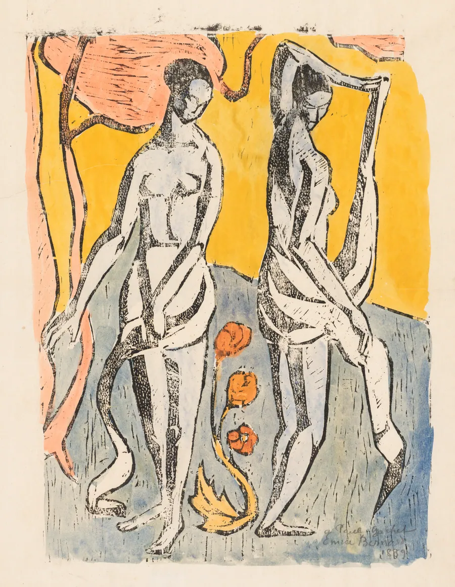 The Nymphs by Émile Bernard