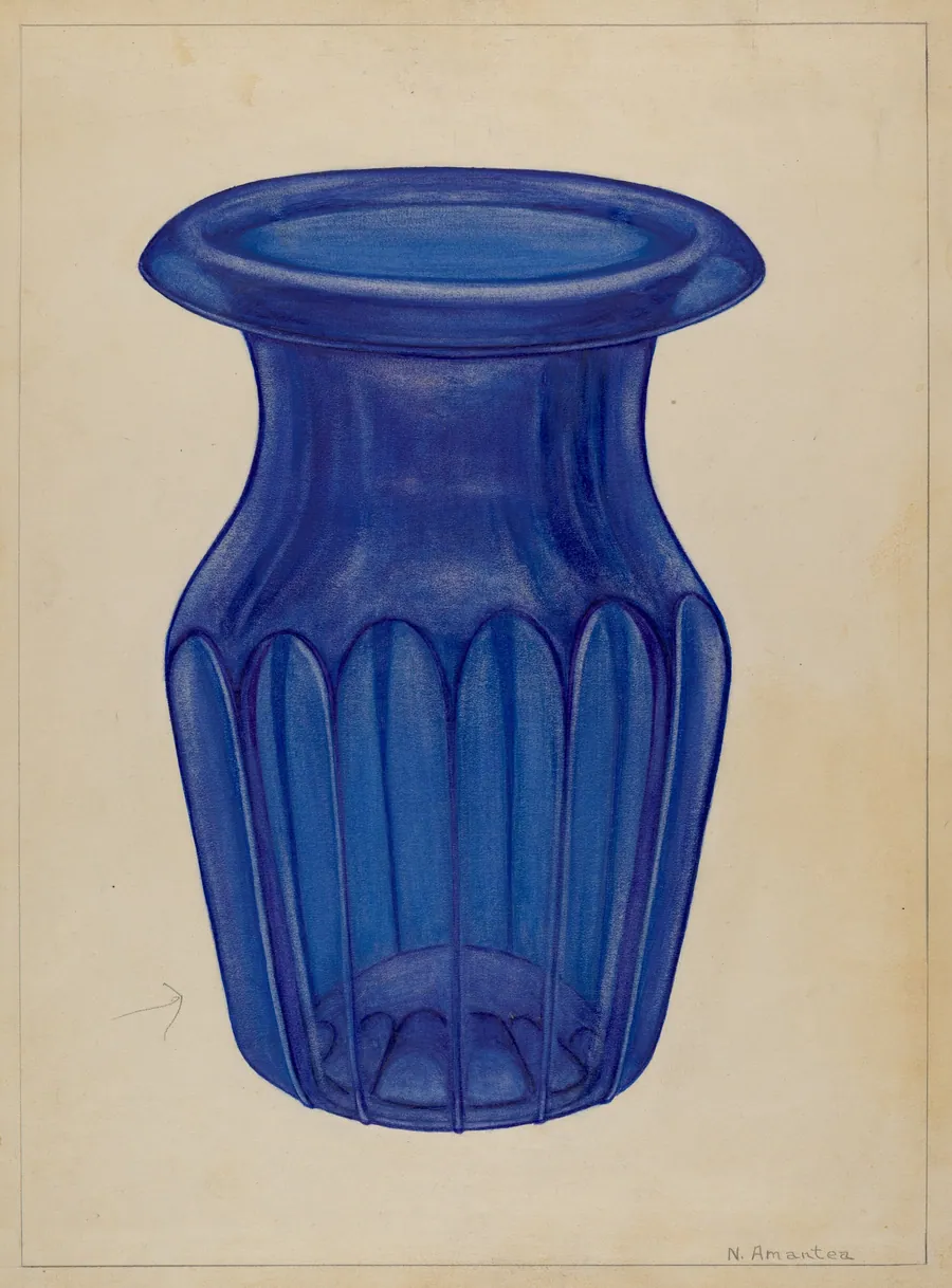 Blue Glass by Nicholas Amantea