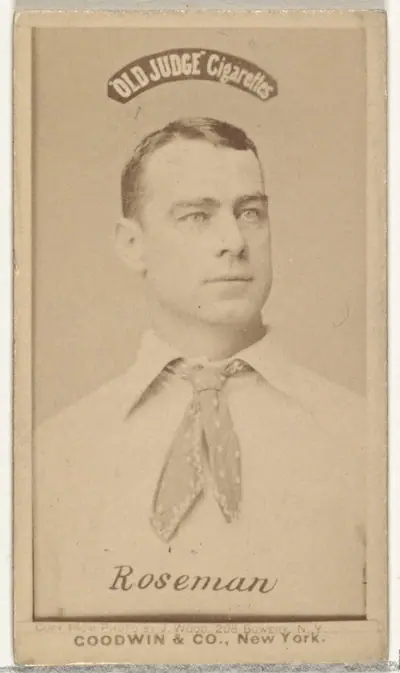 Roseman, from the Old Judge series (N172) for Old Judge Cigarettes