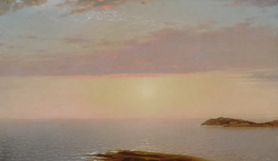 Sunset by John Frederick Kensett