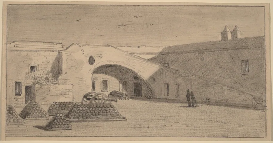 Fort Marion, Florida by James Wells Champney
