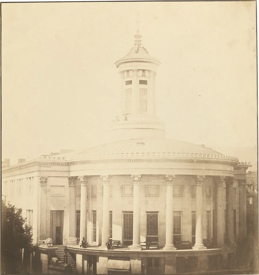 Merchants' Exchange, Philadelphia by Frederick Langenheim