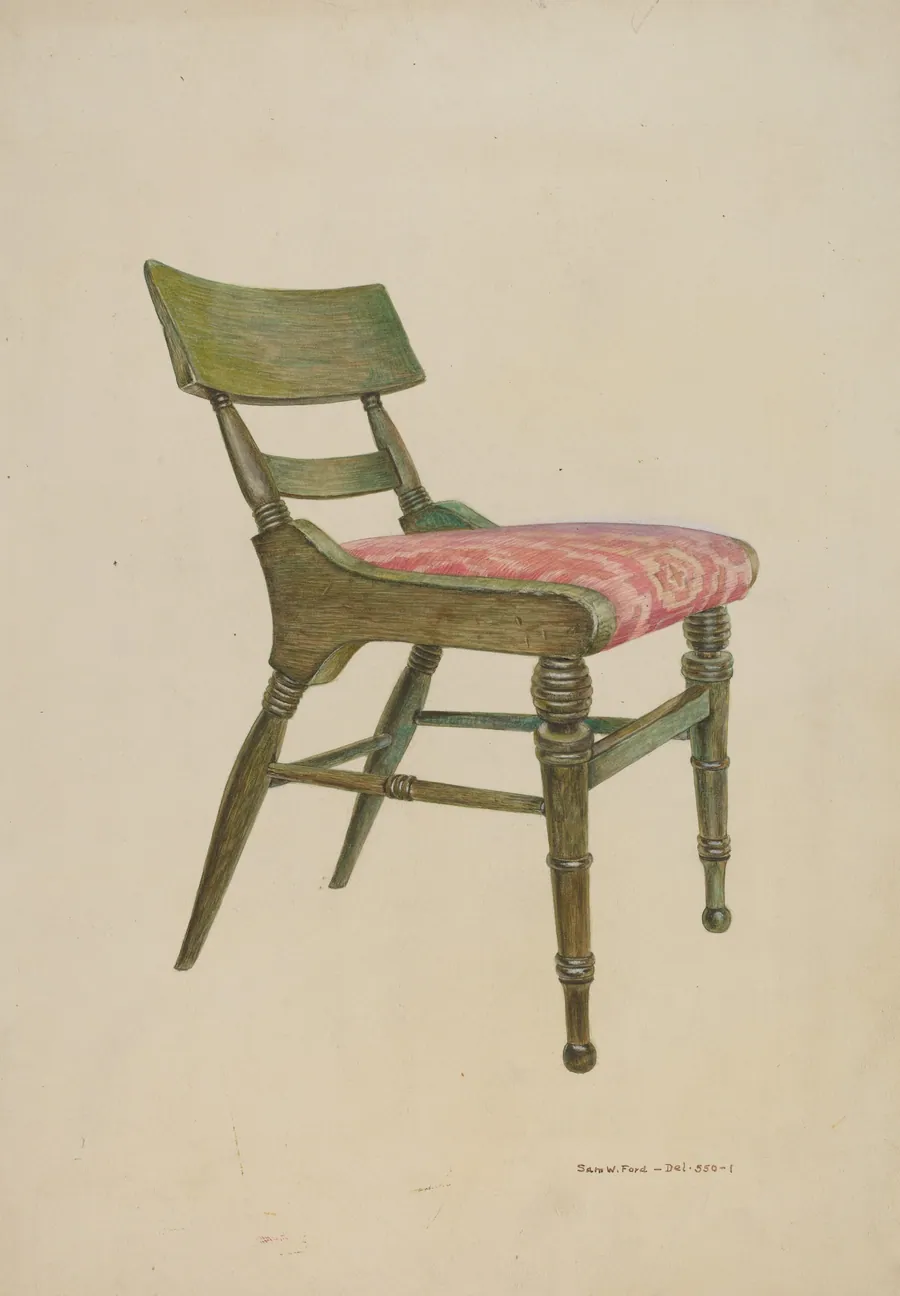 Samuel Chase Chair by Samuel W. Ford