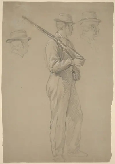 Recruit; Two Studies of Heads