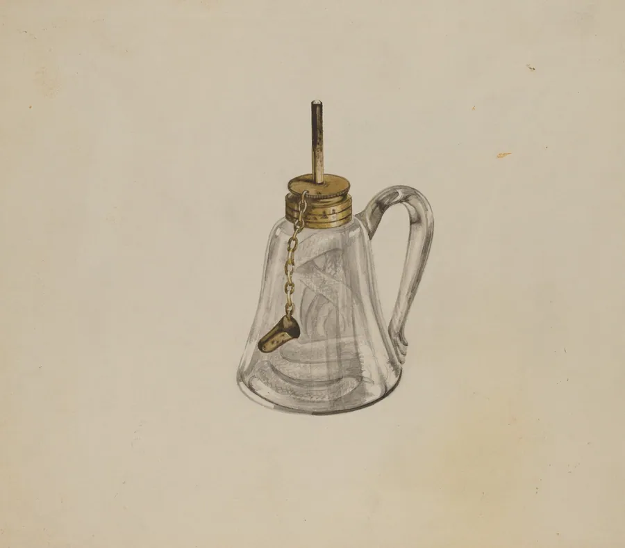 Camphene Lamp by Don Pingatore