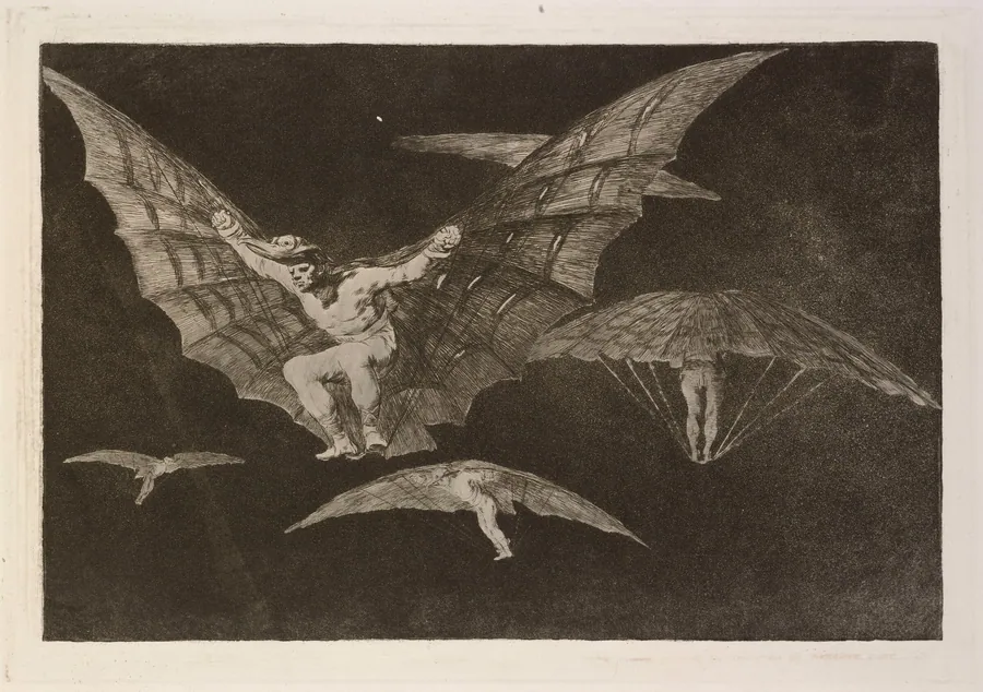 Modo de volar (A Way of Flying) by Francisco Goya