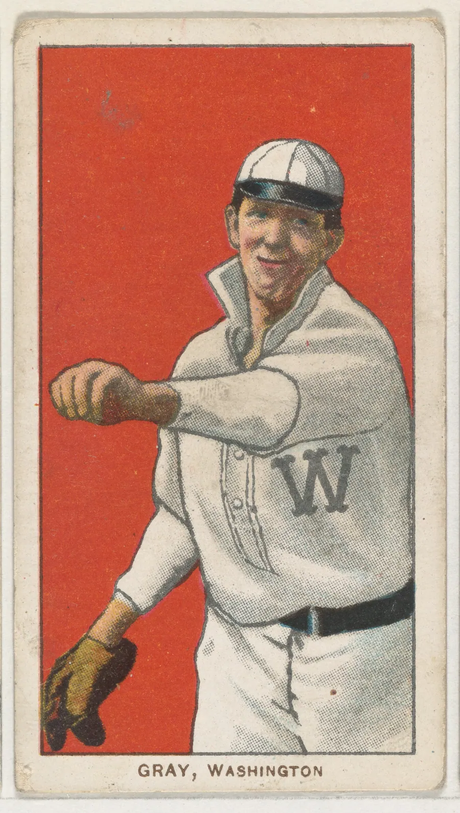 Gray, Washington, American League, from the White Border series (T206) for the American Tobacco Company by American Tobacco Company