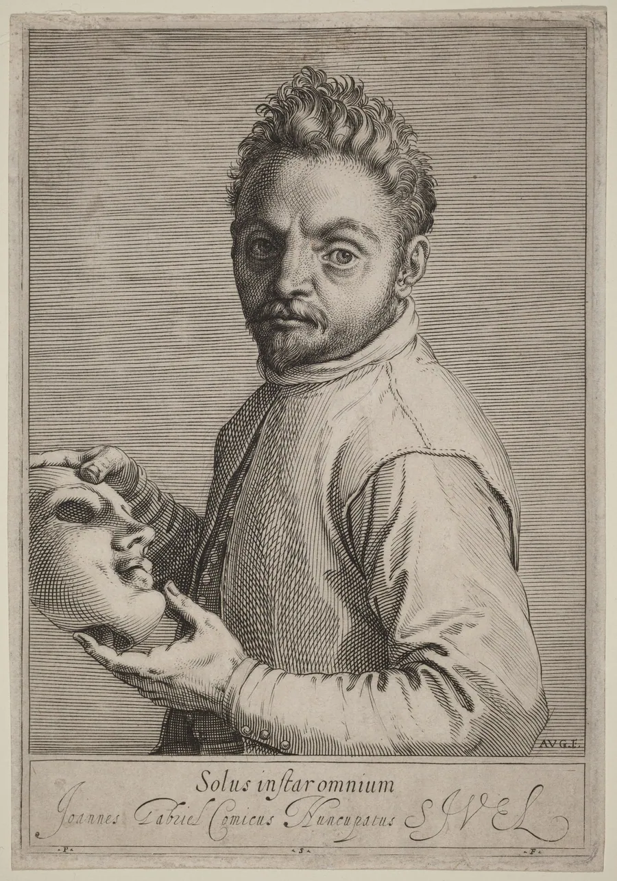 Giovanni Gabrielli by Agostino Carracci