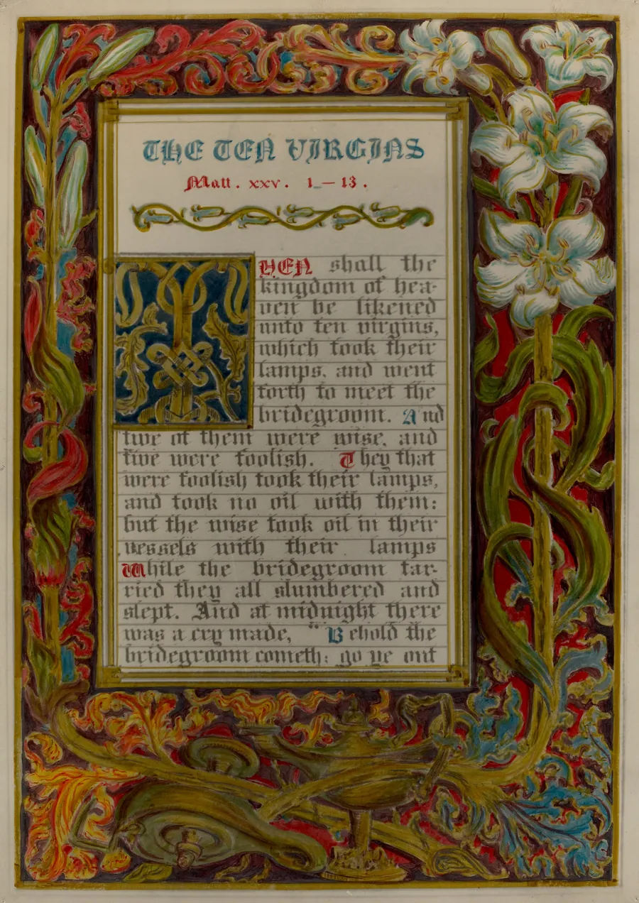 Illuminated Parable: The Ten Virgins by James Gross