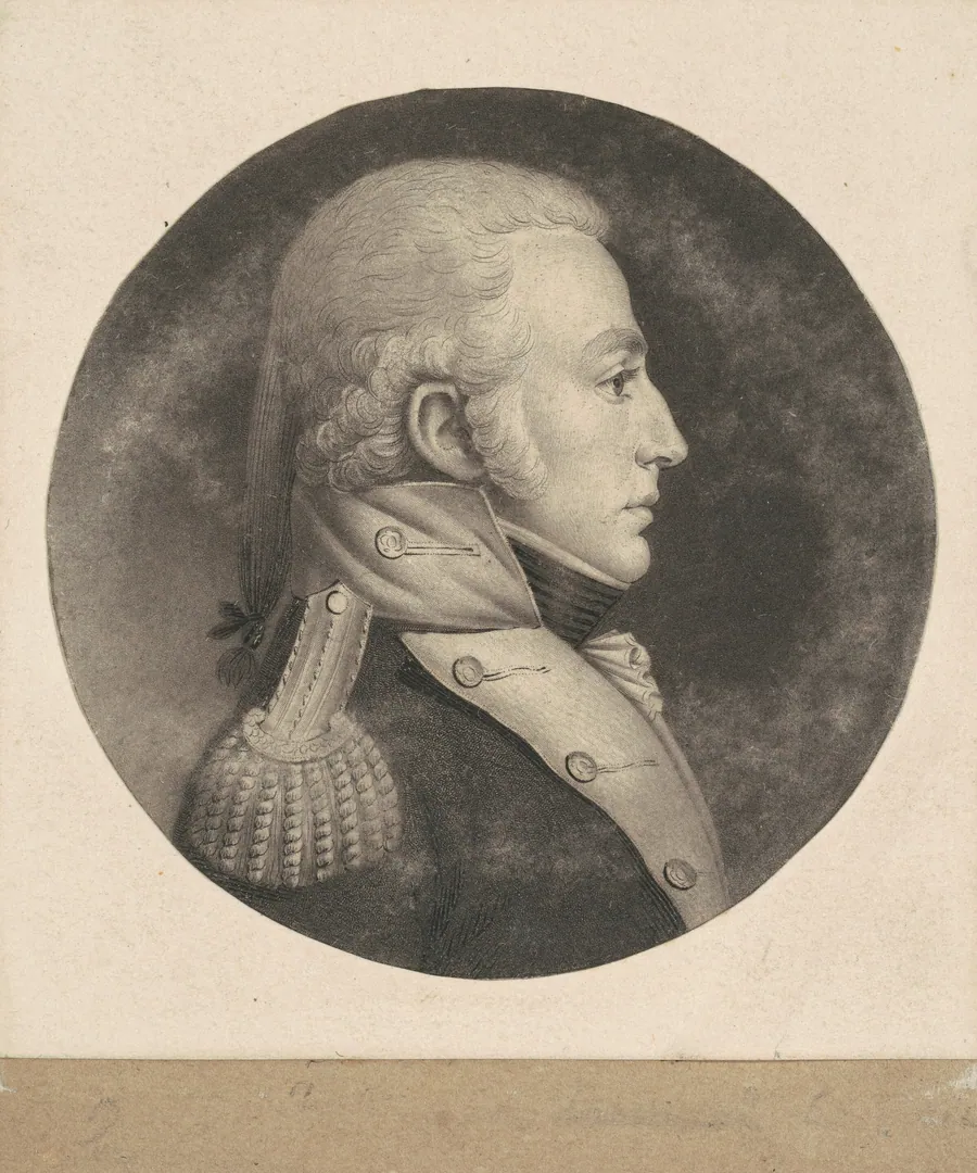 Daniel Carmick by Charles B. J. Févret de Saint-Mémin