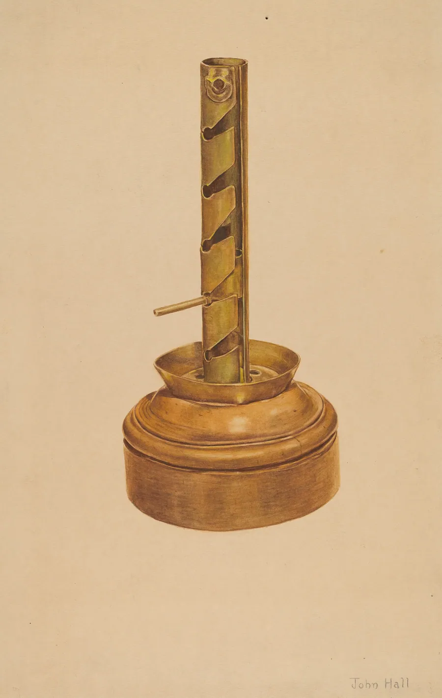 Candlestick by John Hall