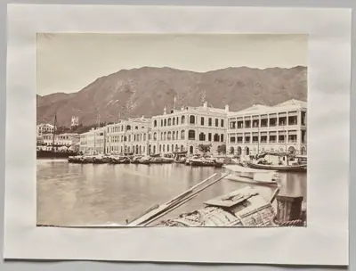 Untitled (View on the Praya, looking east, Hong Kong)