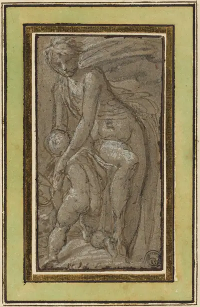 Nude with Putto