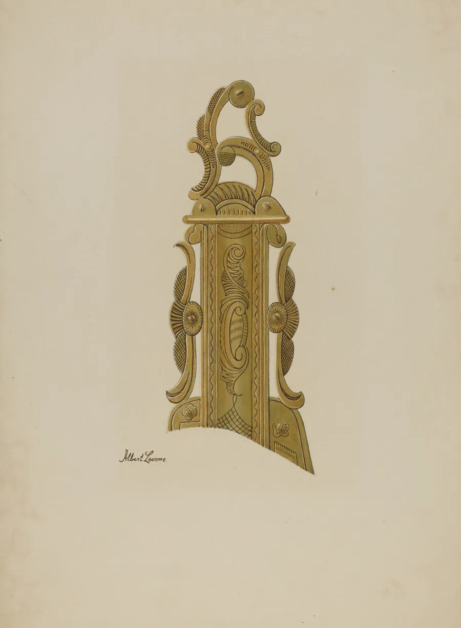 Rifle Patchbox by Albert Levone