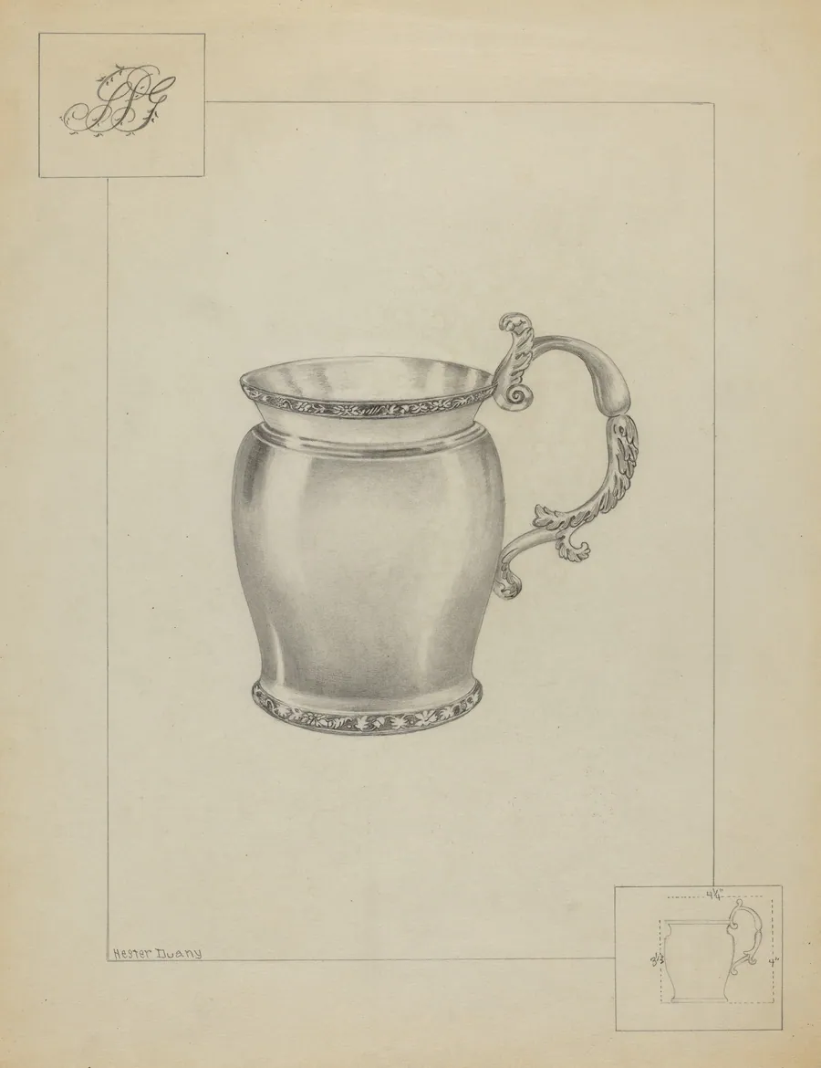 Silver Mug by Hester Duany