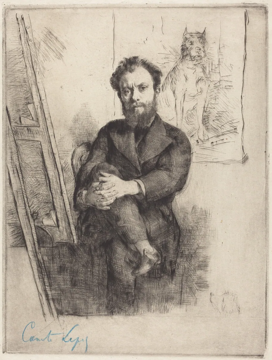 Comte Lepic by Marcellin-Gilbert Desboutin