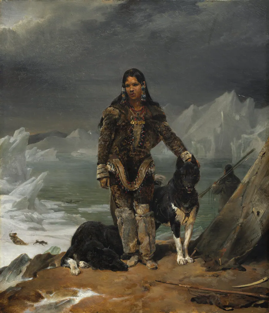 A Woman from the Arctic by Léon Cogniet