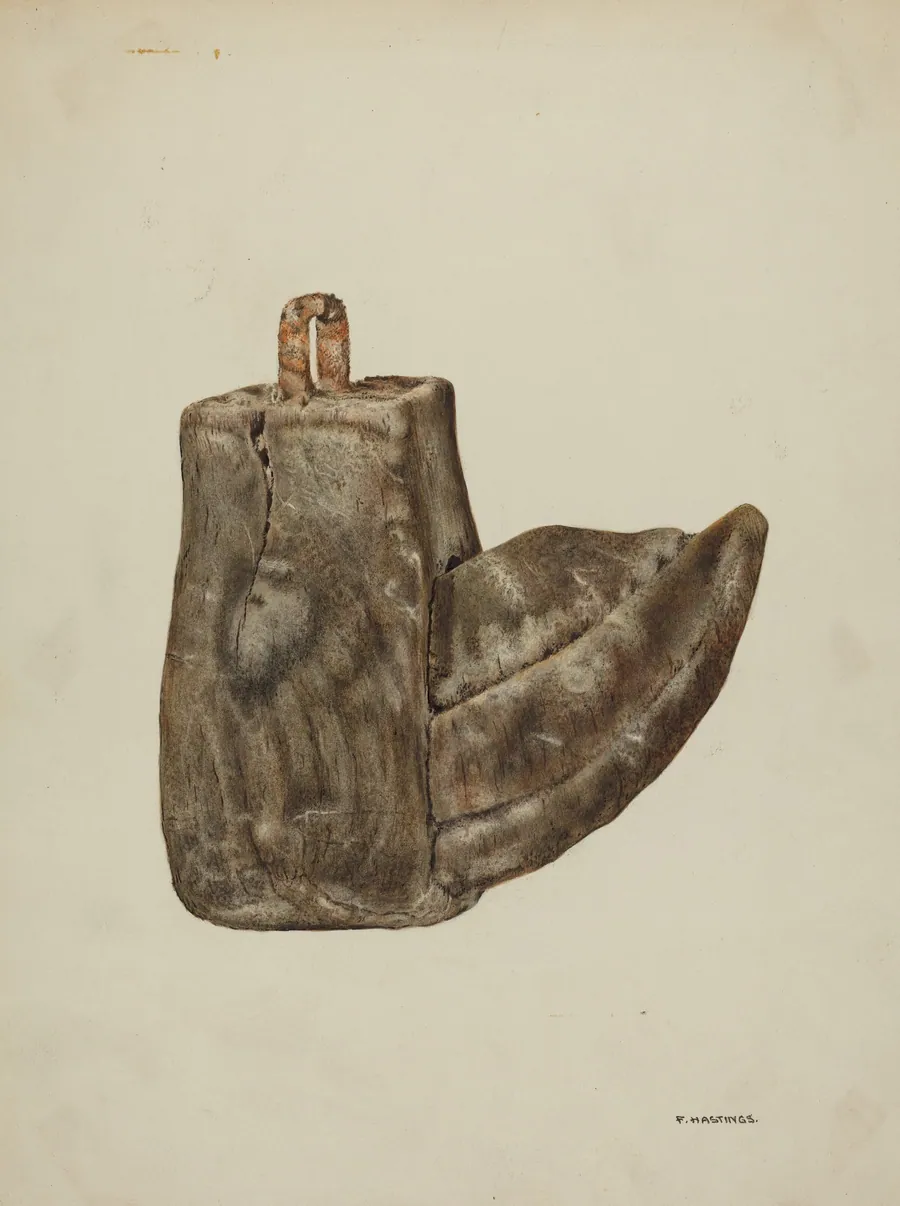 Wooden Stirrup by Florence Hastings