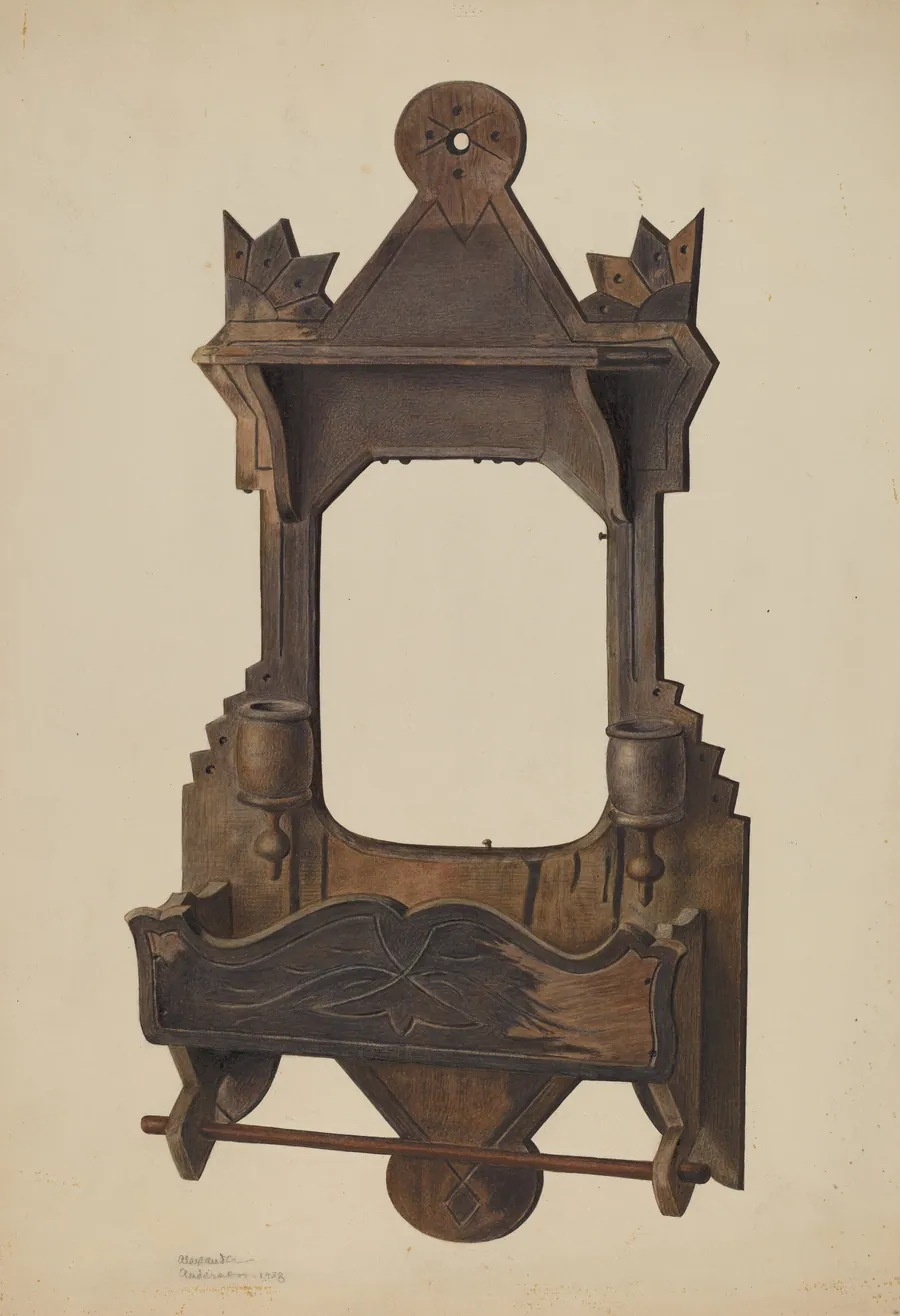 Comb Wall Case by Alexander Anderson