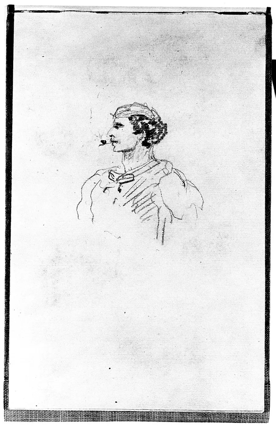 Album de Marine: Sketchbook of 48 folios containing 17 watercolors and 27 black chalk and graphite sketches by Henri de Toulouse-Lautrec