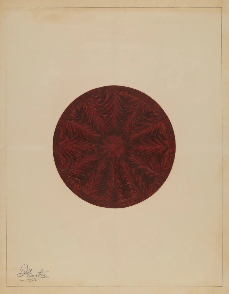 Tilt Table by Ferdinand Cartier