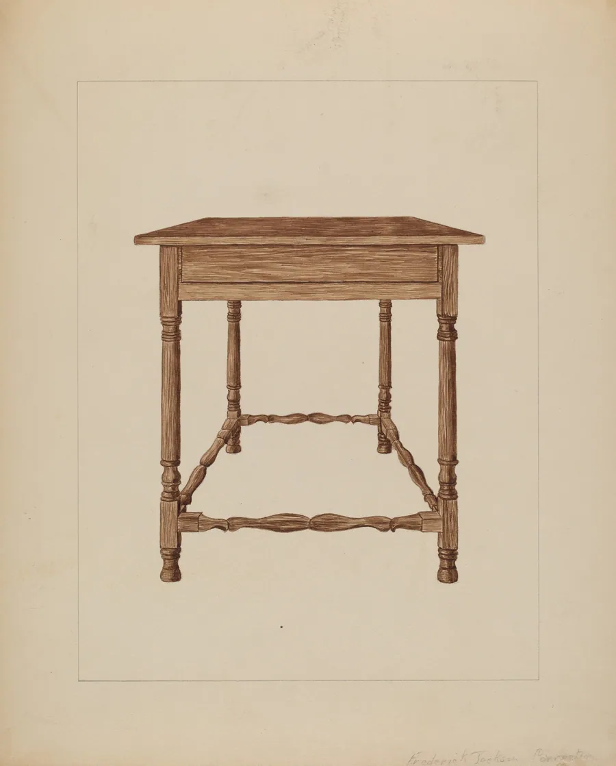 Table by Frederick Jackson